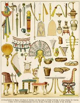Daily Life In Ancient Egypt Impressions: Ancient Egyptian objects