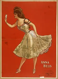 Antique Posters For Sale Impressions: Anna Held