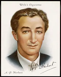 Impressions de Journaliste et écrivain britannique SIR ALAN PATRICK HERBERT, né en 1890, décédé en 1971, connu sous le pseudonyme d'ALBERT HADDOCK H Impressions: A P HÉRARD