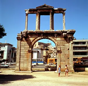 Athens Landmarks Impressions: Arch of Hadrian