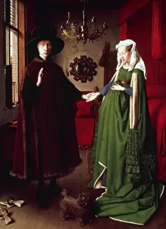 Images Liées Impressions: Le portrait de l'Arnolfini par Van Eyck