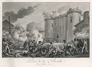 French Revolution Images Impressions: Attacking the Bastille