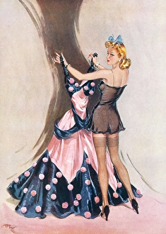 Vintage Glamour Photography Impressions: Put Away for the Duration by David Wright