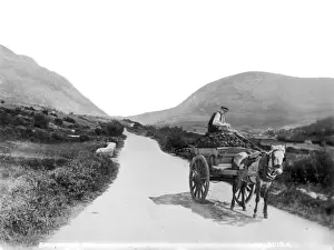 Early 1900s Irish Photography Impressions: Barnesmore Gap