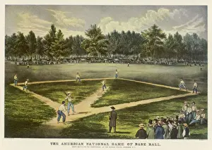 Stades De Baseball Impressions: Un jeu de base-ball