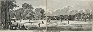 Vintage Baseball Game Impressions: A baseball match at the Elysian Fields, Hoboken