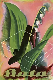 Vintage Shoe Advertisement Impressions: Bata Shoes
