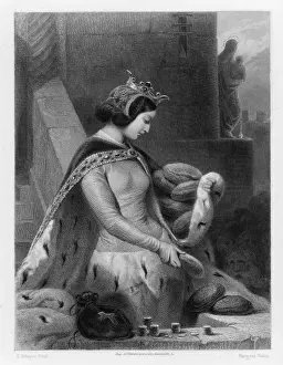 Medieval Queen Impressions: BATHILDE ( - 680)