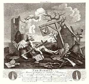 Hogarth Prints Impressions: The Bathos (Hogarth)