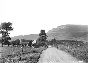 Derry Impressions: Le Benevenagh depuis la Route de Limavady