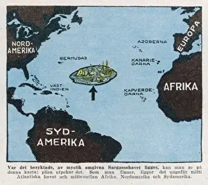 Carte Impressions: Triangle des Bermudes/ Carte