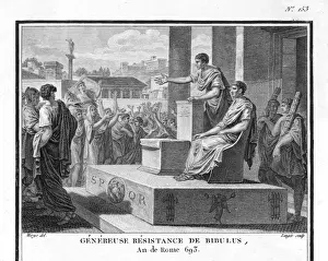 Ancient Rome Politics Impressions: Bibulus Opposing Caesar