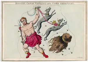 Carte Céleste de Boötes
