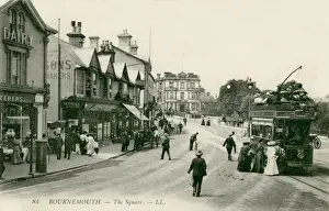 Dorset Seaside Town Impressions: Bournemouth. The Square