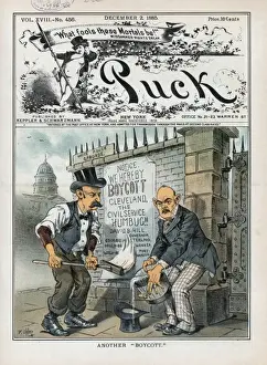 Puck Magazine Illustrations Online Impressions: Another boycott