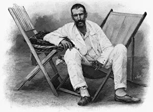 Pierre Savorgnan De Brazza Impressions: Brazza in Deckchair
