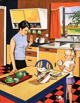 Kitchen Table Setting Impressions: Breakfast time