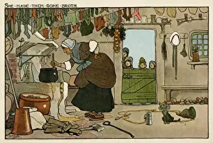 Elle leur a fait du bouillon.