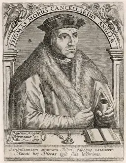 Sir Thomas More Portrait Impressions: More - De Bry