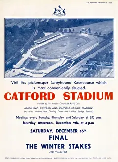 Images Liées Impressions: Affiche du Stade de Catford