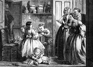Historical Christmas Scenes Impressions: Caught