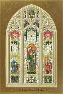 Medieval Stained Glass Impressions: Caxton Window