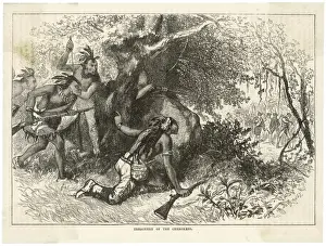 Native American Warfare Impressions: Cherokees Attack British