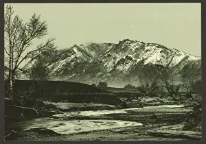 Coloured Photochrom Prints Online Impressions: Cheyenne Mountain