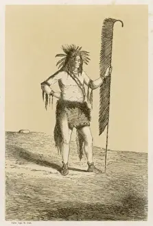 19th Century Native Americans Impressions: Chippeway Warrior