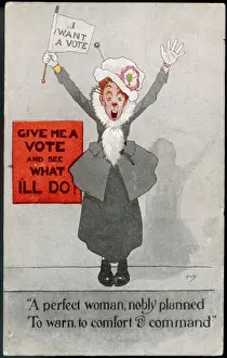 Suffragette Impressions: Femme suffragiste de commandement