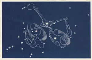 Graphiques En étoile Impressions: Libra