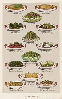 Steamed Vegetables Impressions: Cooked Vegetables