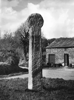 England Village Scenes Impressions: Cornish Cross