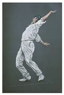 Australian Cricketer Impressions: A Cotter - Cricketer