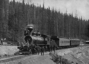 Vintage Train Images Impressions: CPR TRAIN