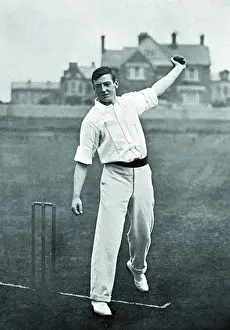 Historical Cricket Images Impressions: Cricketer, Bathurst