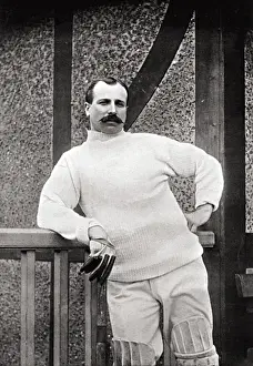 Historical Cricket Players Impressions: Cricketer, Chapman