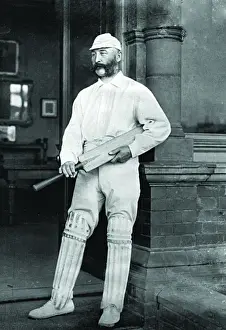 Cricket History Impressions: Cricketer, E. M. Grace