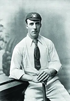 Historical Cricket Players Impressions: Cricketer, E. Smith