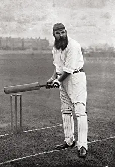 WG Grace Image Impressions: Cricketer, Grace