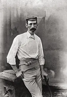 Vintage Cricket Pictures Impressions: Cricketer, Hall