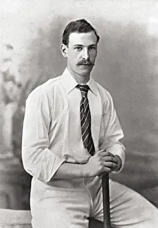 Historical Cricket Images Impressions: Cricketer, Jackson