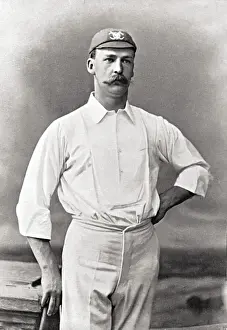Early 20th Century Sport Impressions: Cricketer, Key