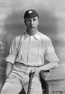 Vintage Cricket Players Impressions: Cricketer, Mitchell