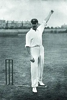 Cricket History Impressions: Cricketer, Wright