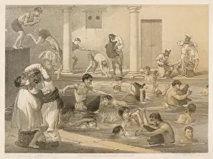 British Railway Station Impressions: Curry&rice / Bathing Pool