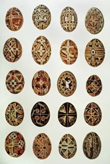 Easter Egg Symbolism Impressions: Customs / Easter / Eggs
