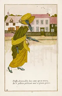 Historical Fashion Illustration Impressions: Daffy down Dilly