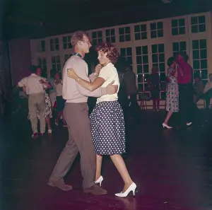Young People Dancing Impressions: Dancing Couples