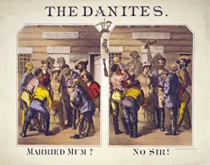 Antique Print Collectors Item Impressions: The Danites